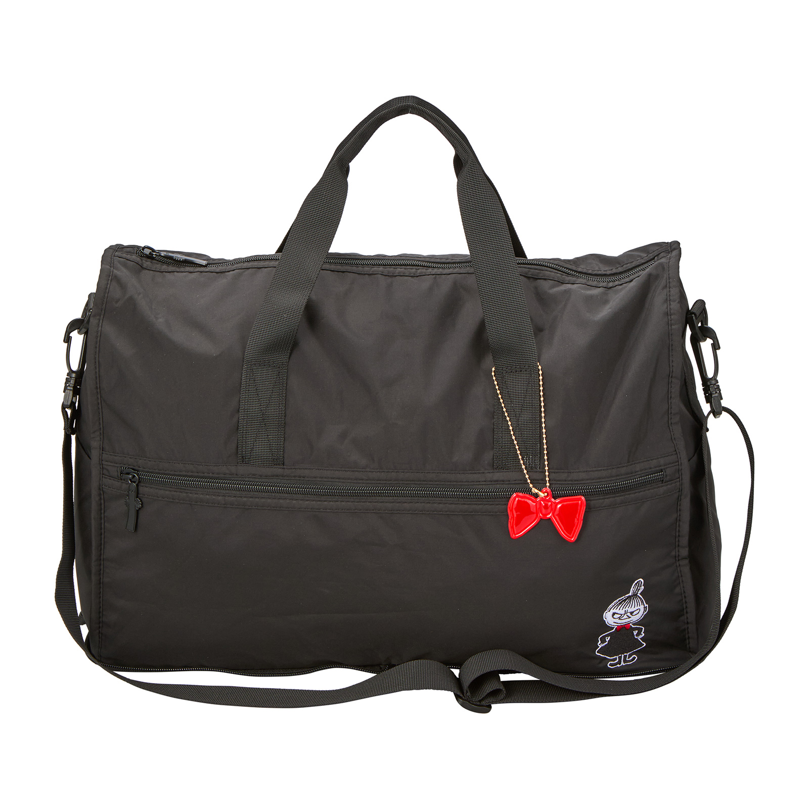 モノトーン リトルミイ ボストンバッグ 前面