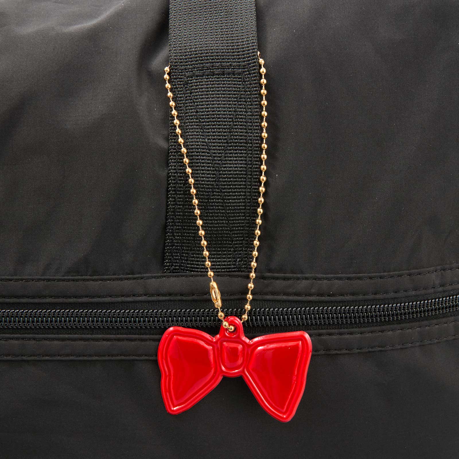 モノトーン リトルミイ ボストンバッグ リフレクトチャーム