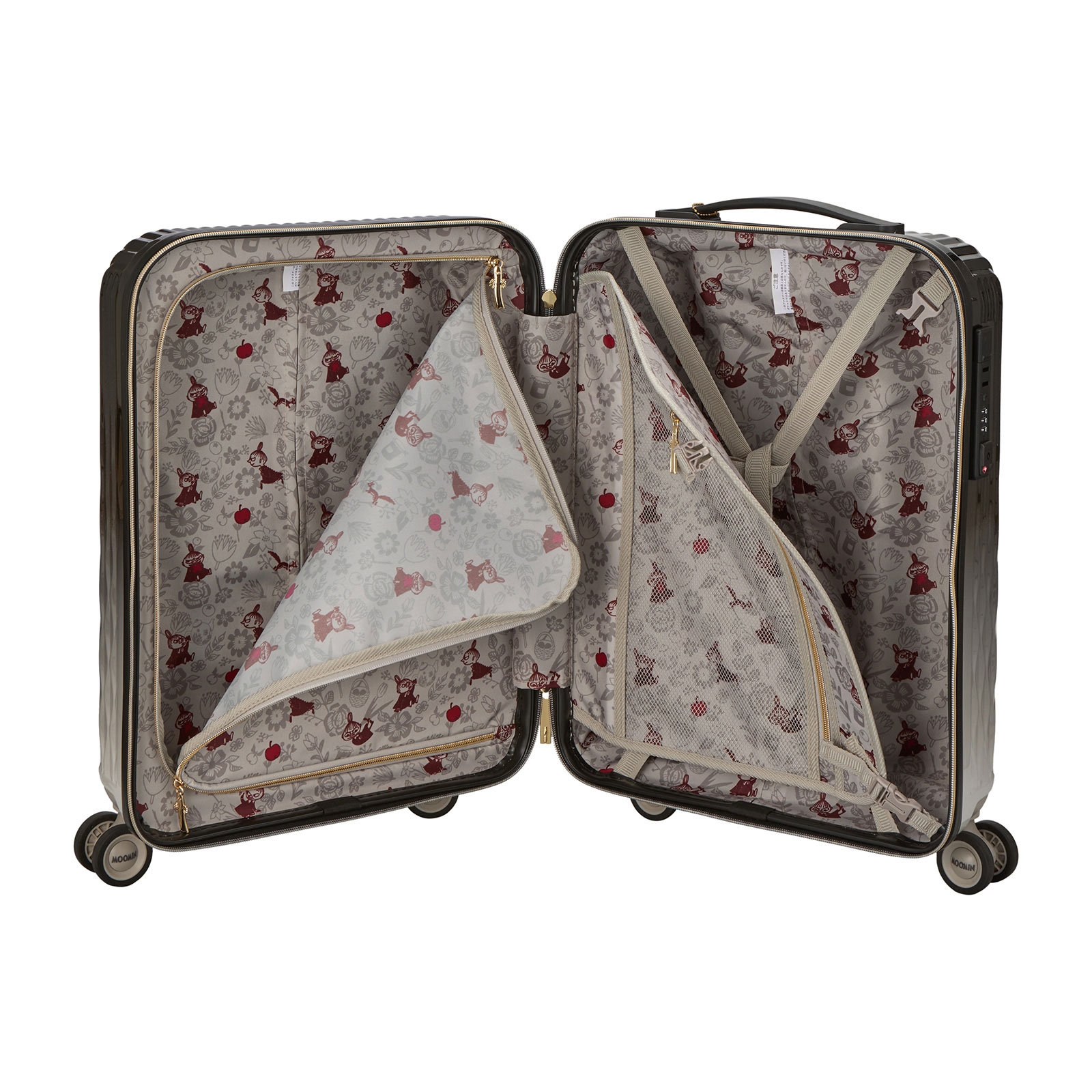 モノトーン リトルミイ スーツケース 内装