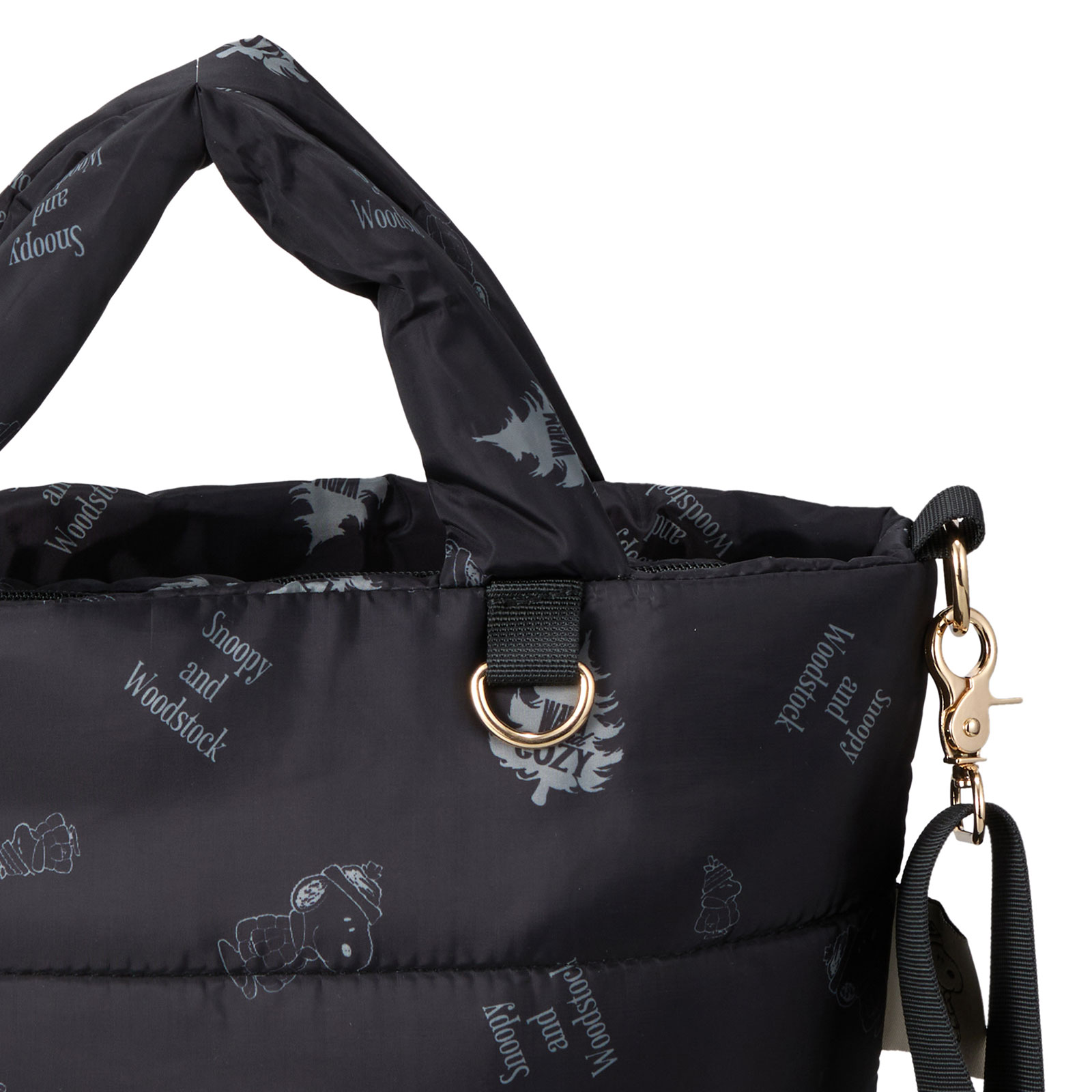 6100_PN180ブラックダウン_2WAYトート_Dカン