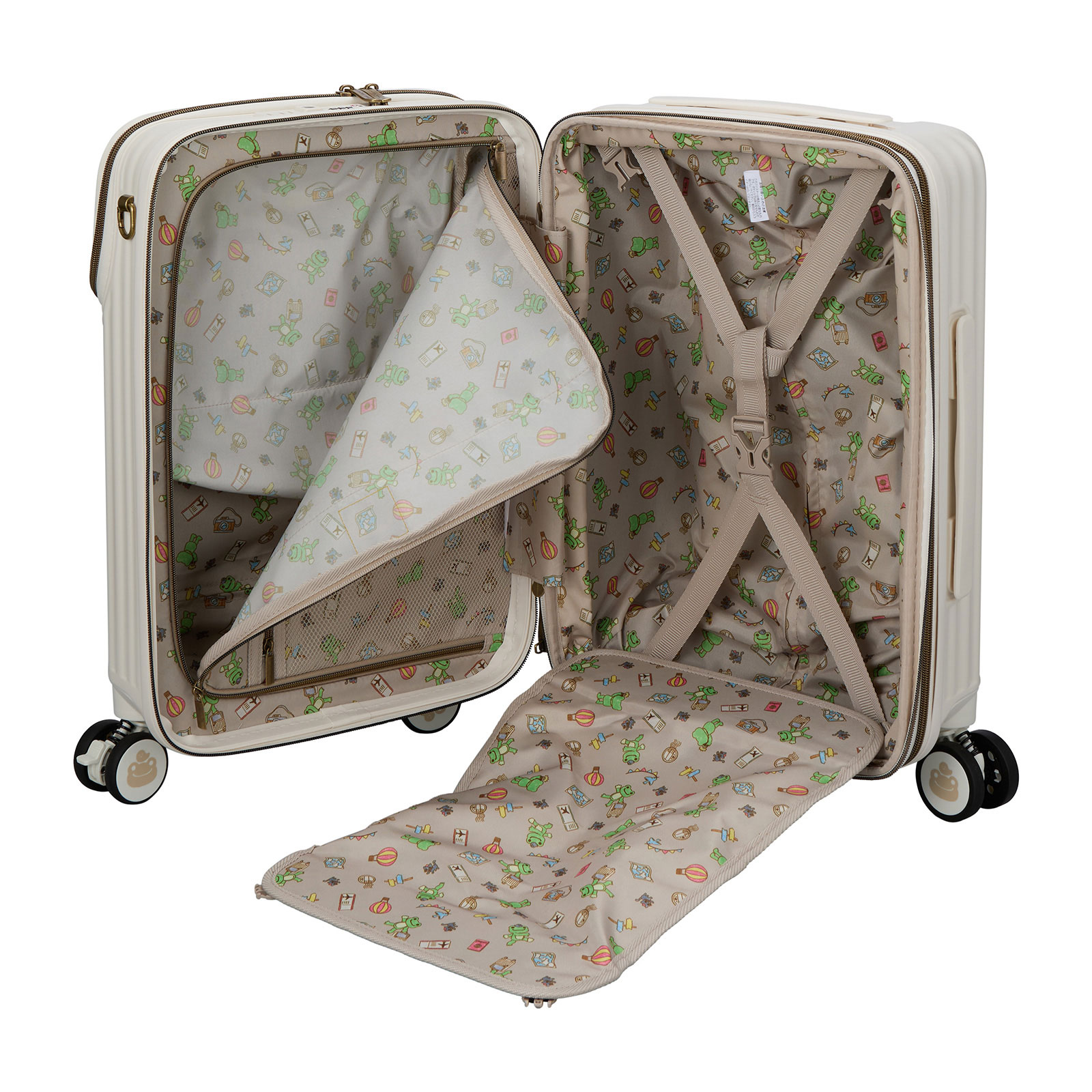 かえるのピクルスカプセルキャリー内装