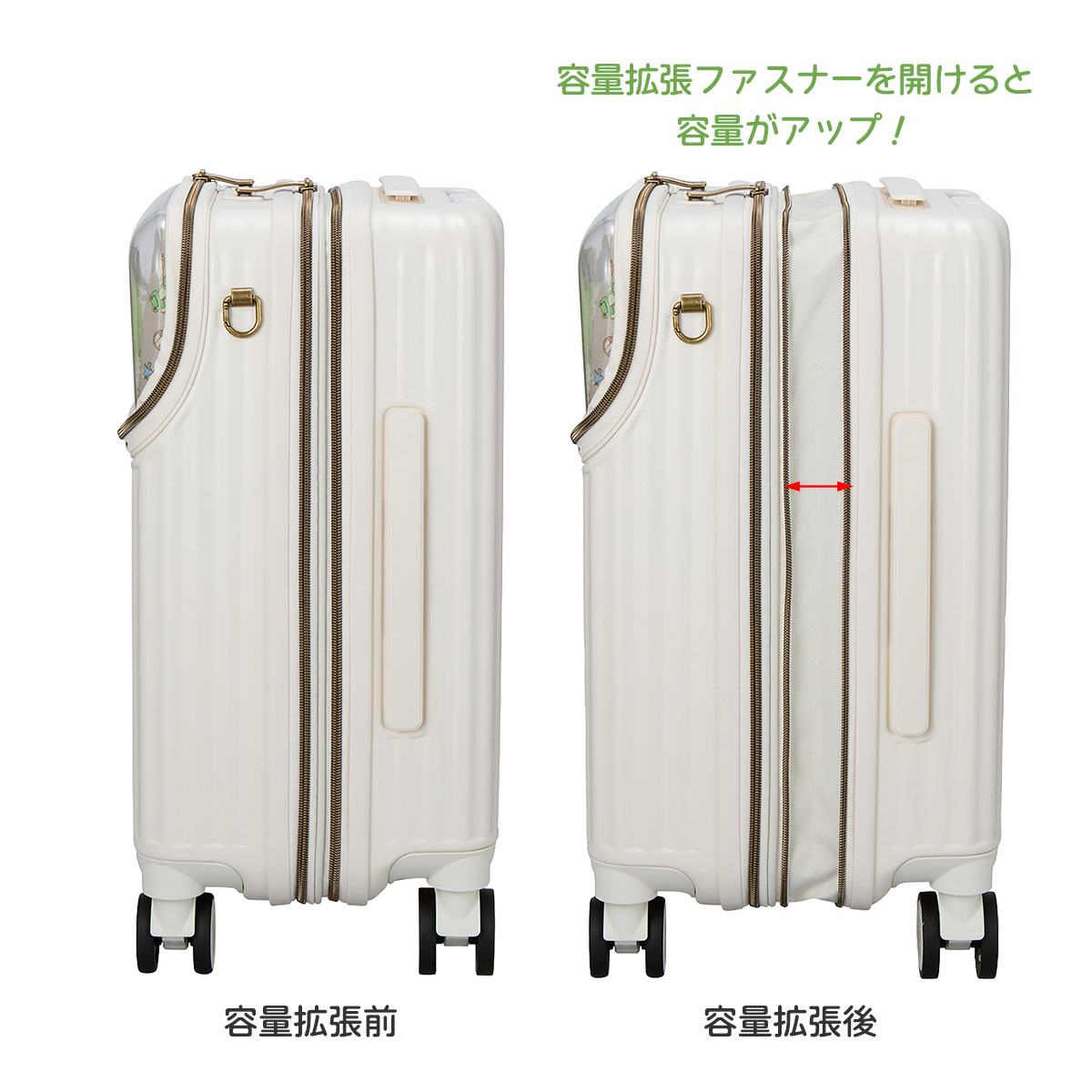 かえるのピクルスカプセルキャリー容量拡張