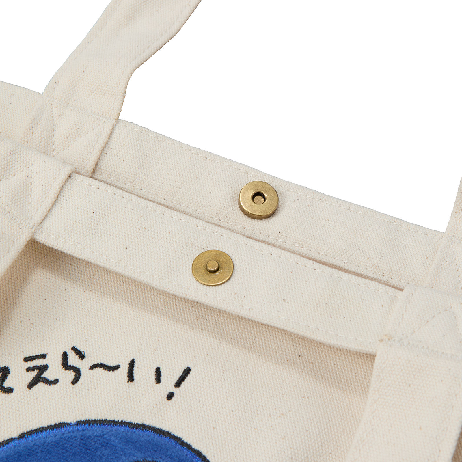 コウペンちゃんトートバッグマグネットボタン